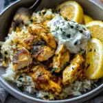 Tzatziki Chicken Rice Bake