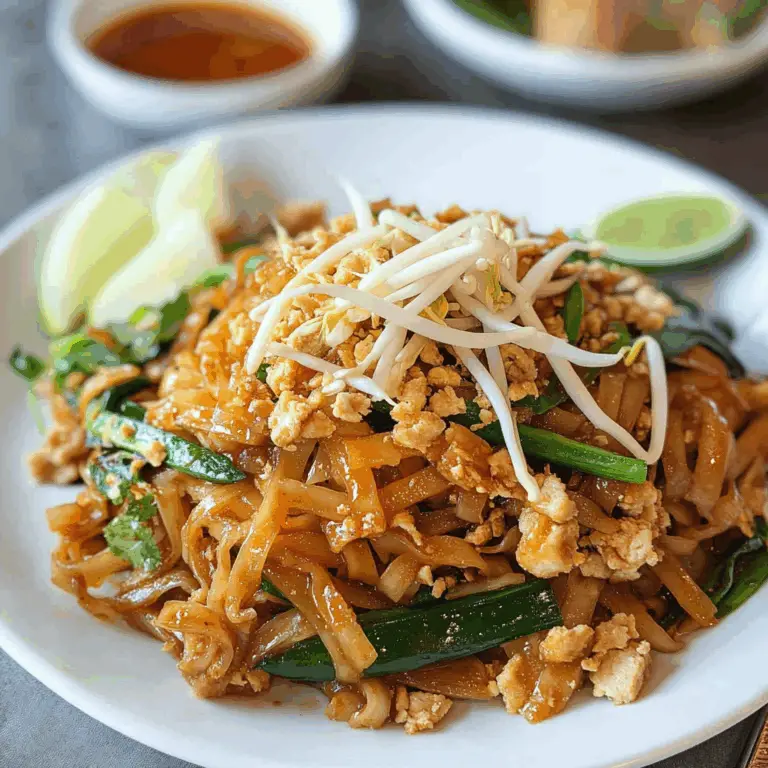 chicken pad thai