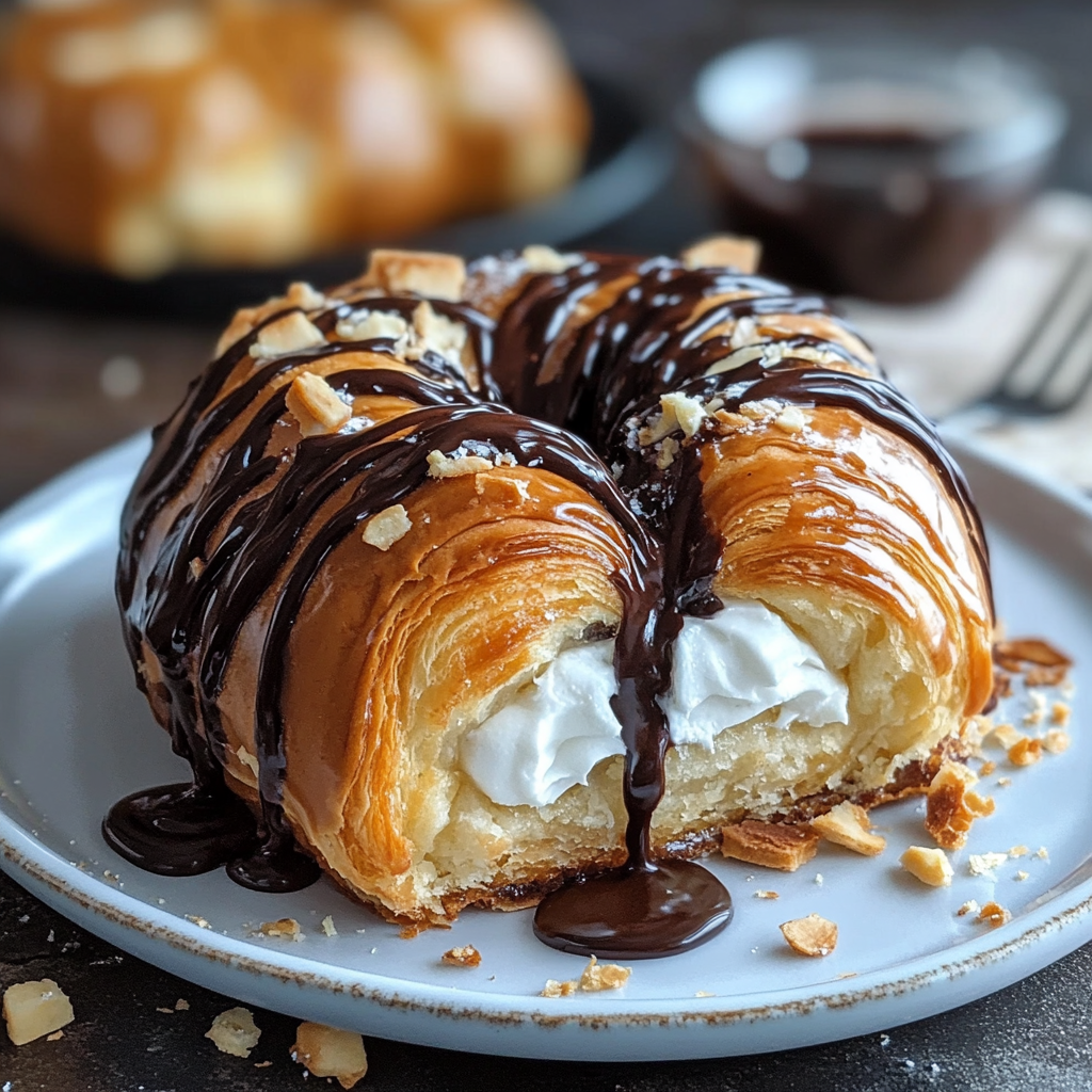 chocolate cream cheese danish