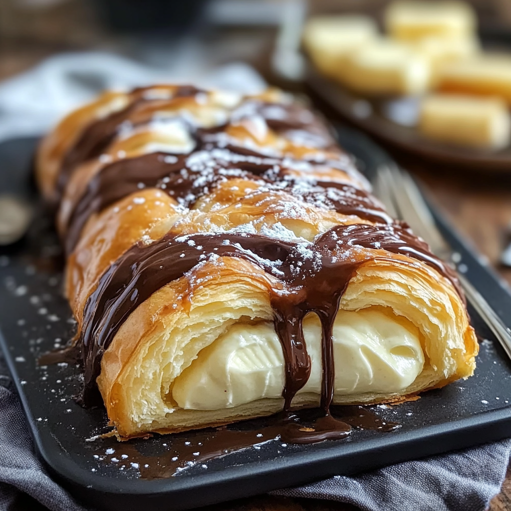 chocolate cream cheese danish