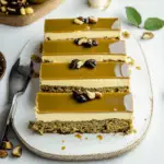 Christmas No Bake Dubai Cheesecake Bars