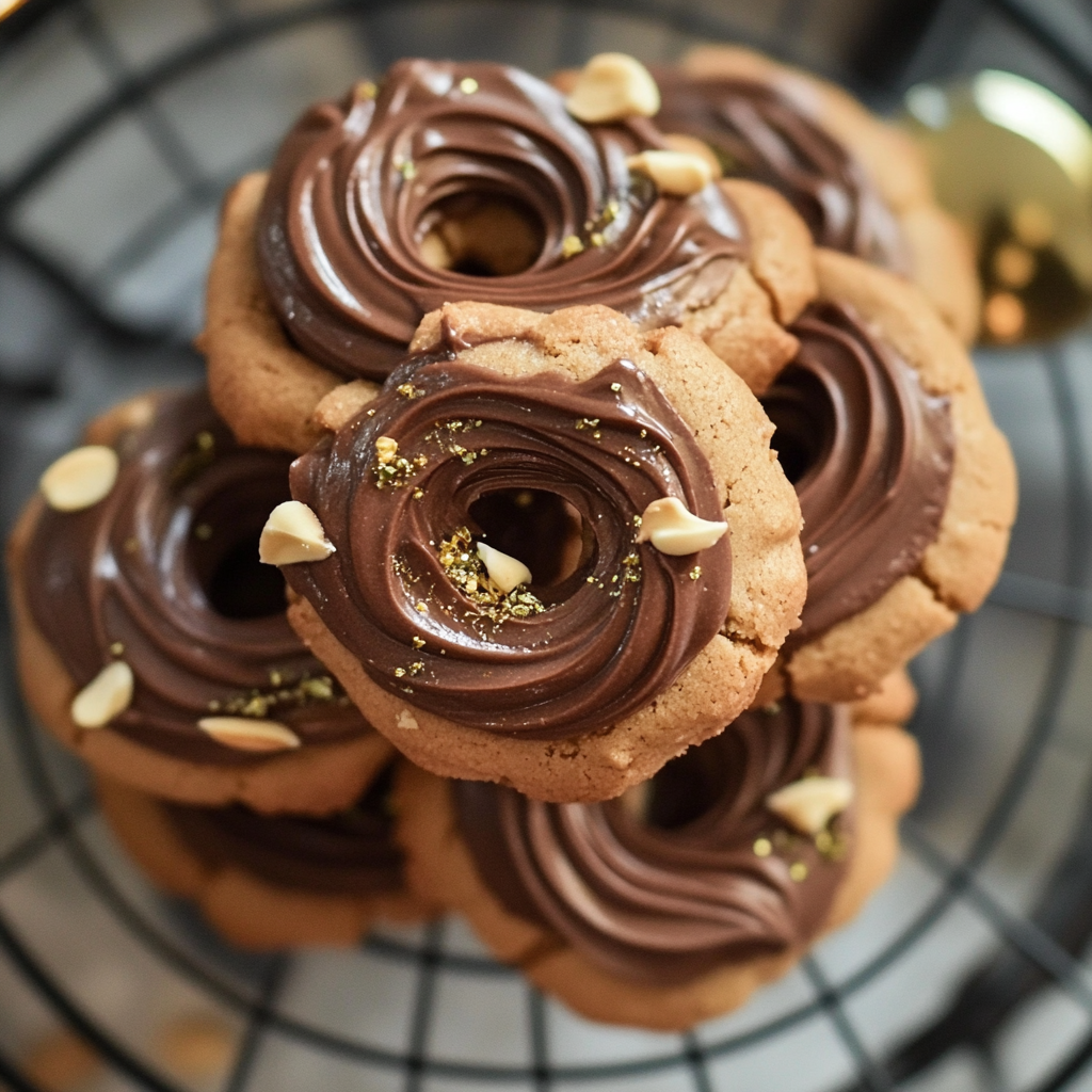 Christmas Coffee Butter Cookies