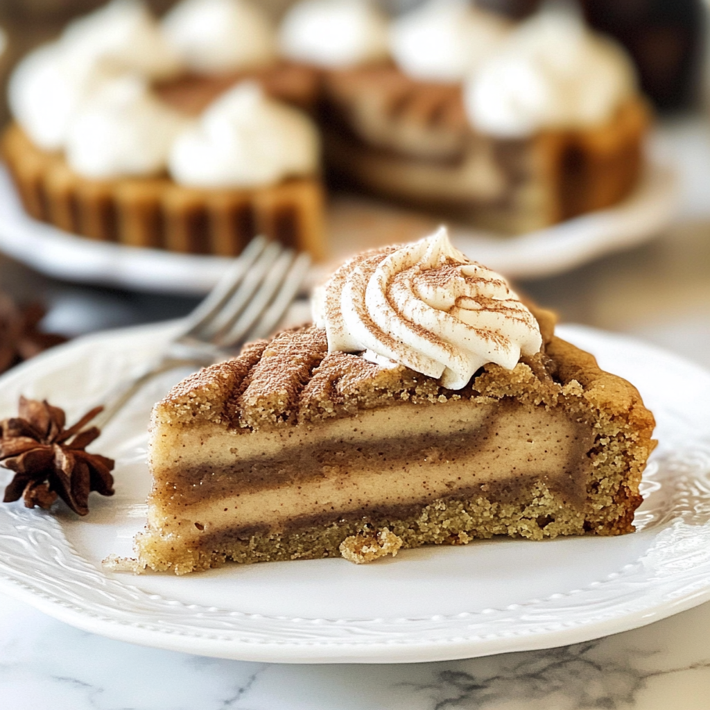Christmas Giant Cinnamon Roll Cookie Cake