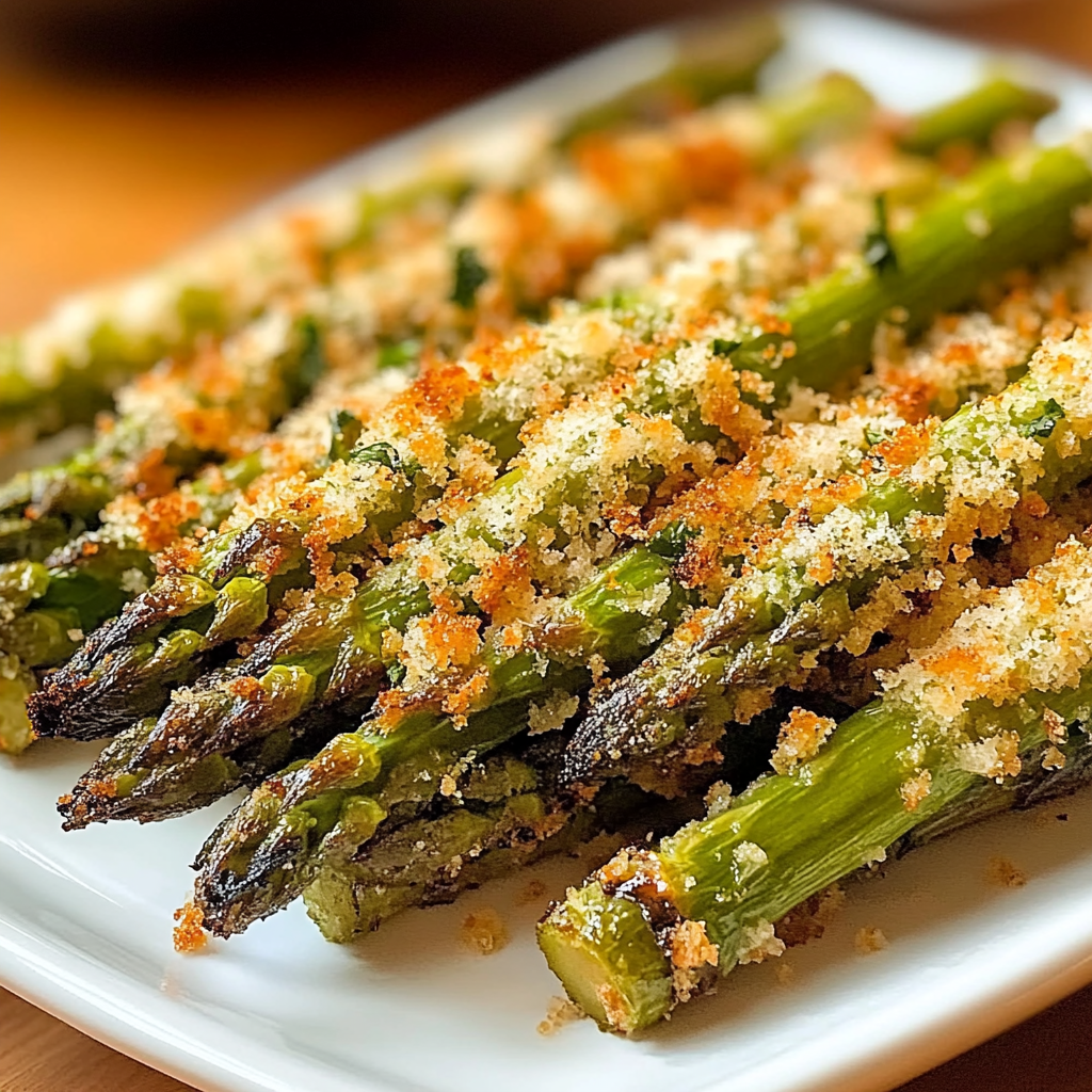 Crispy Parmesan Asparagus Fries