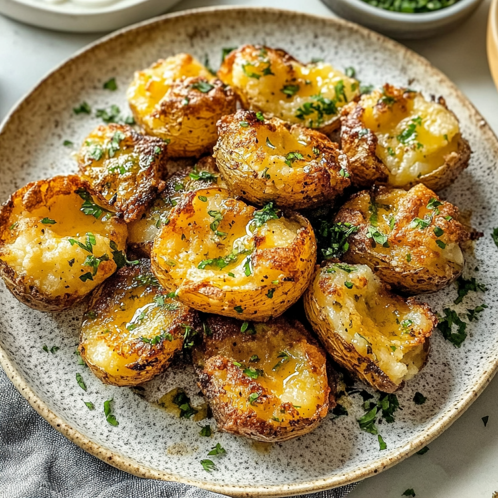 Crispy Smashed Potatoes