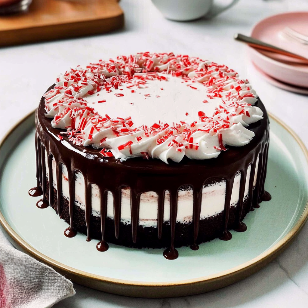 Chocolate Peppermint Cake
