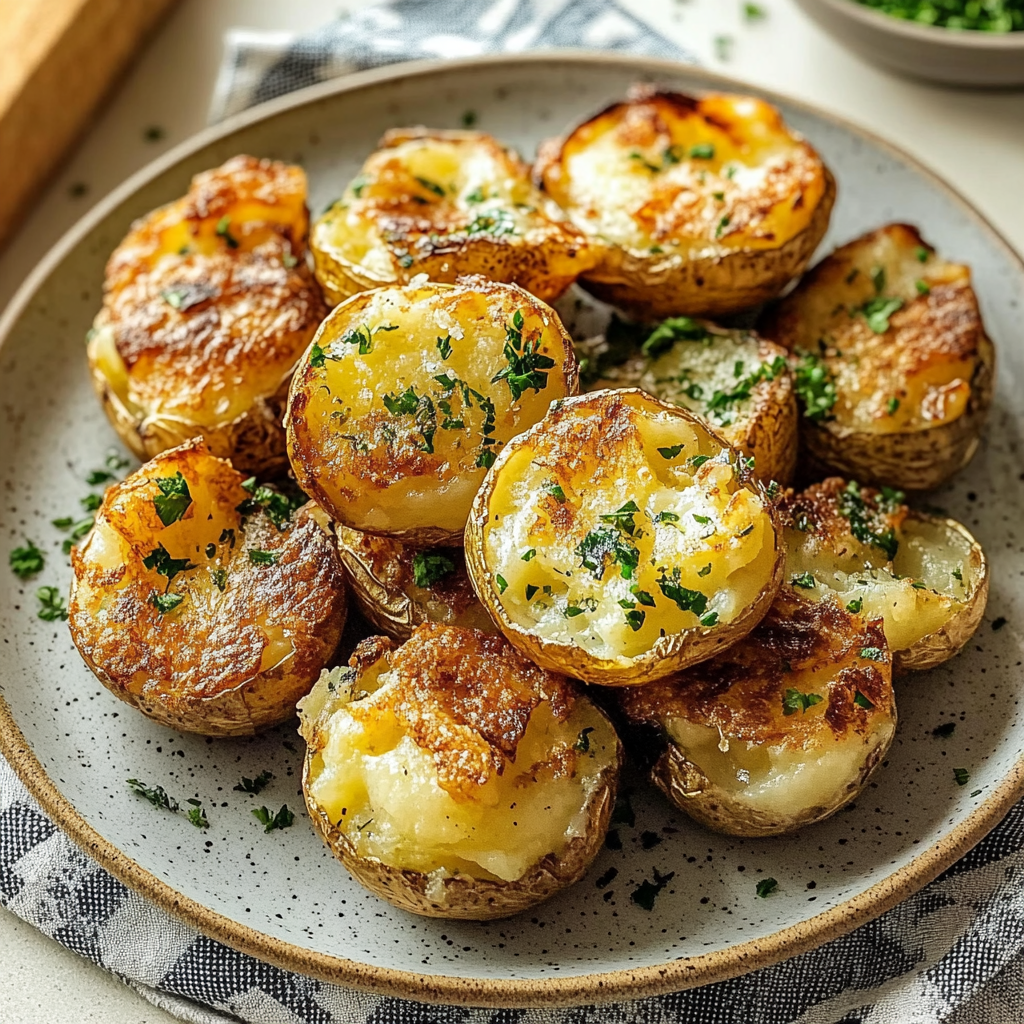 Crispy Smashed Potatoes