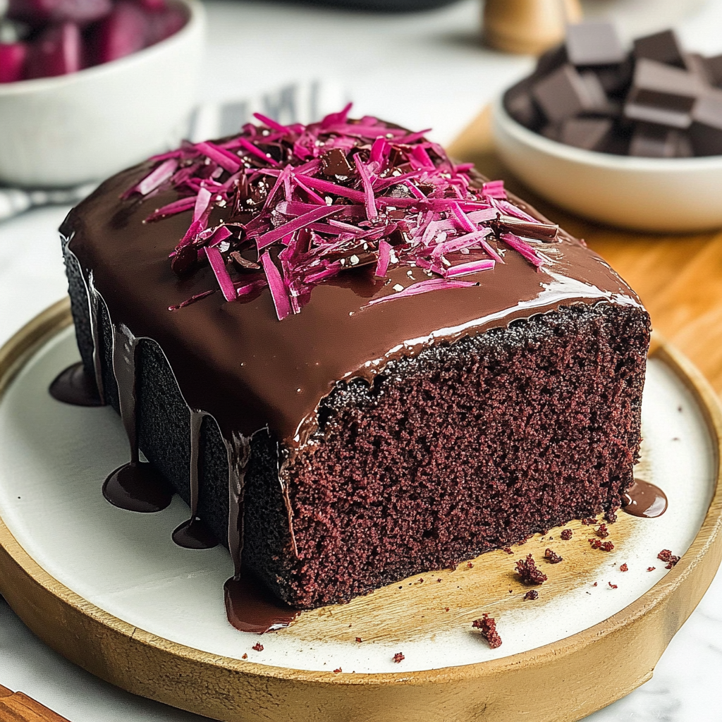 Christmas Beetroot Chocolate Cake