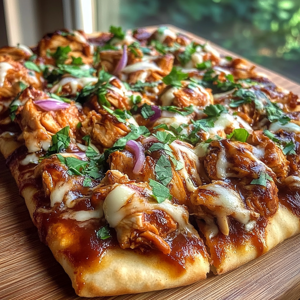 BBQ Chicken Flatbread
