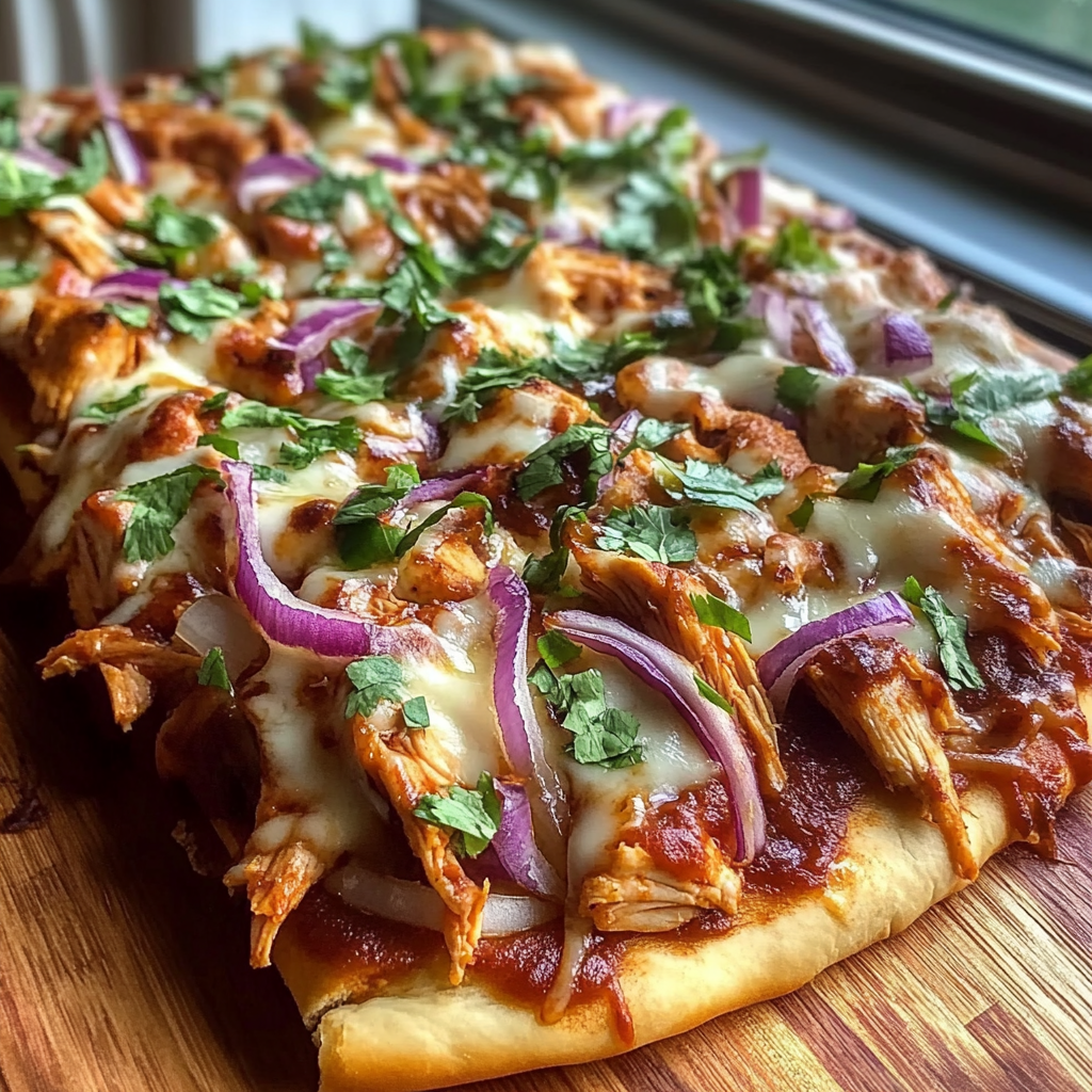 BBQ Chicken Flatbread