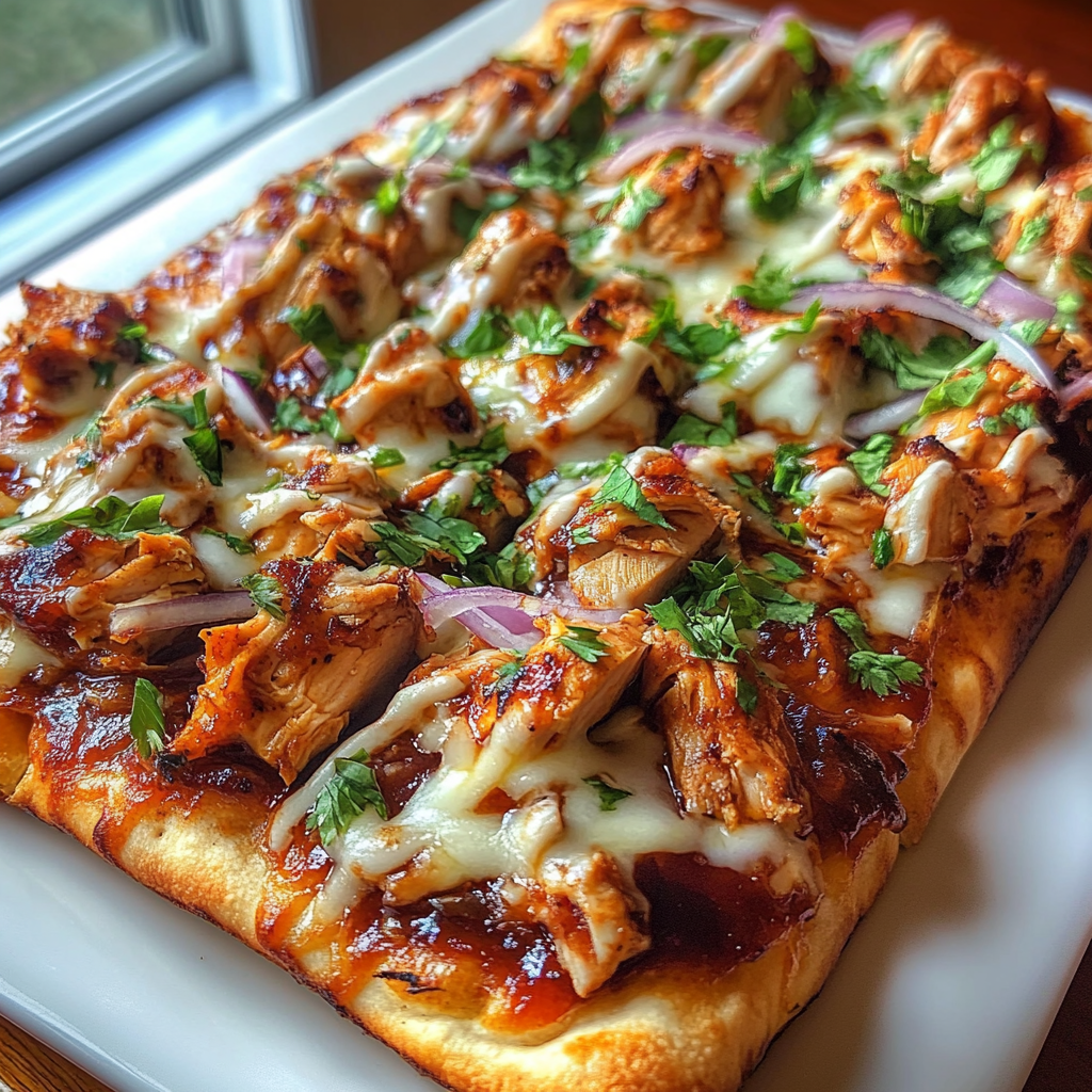 BBQ Chicken Flatbread