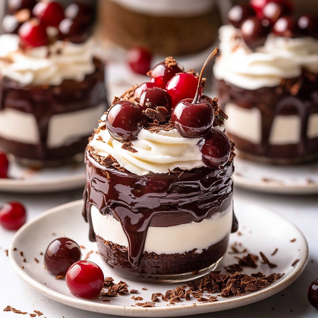 Black Forest Dessert Cups