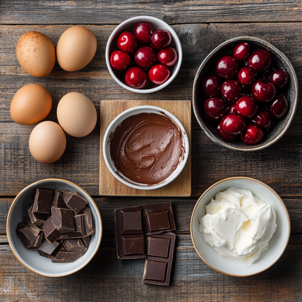 Black Forest Dessert Cups ingredients