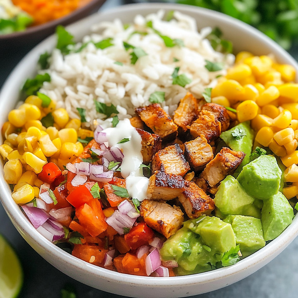 Chipotle Chicken Burrito Bowl