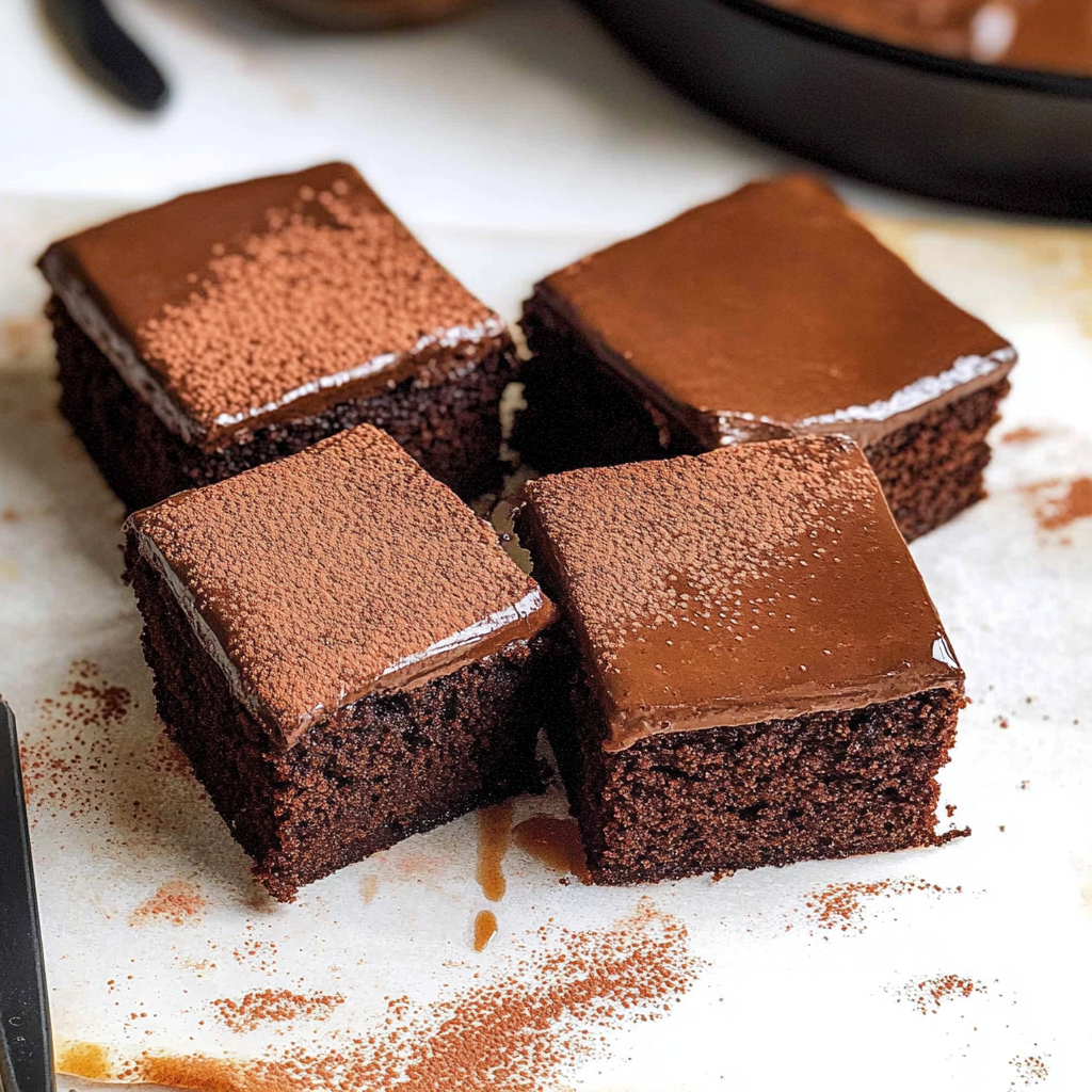 Chocolate Mousse brownies