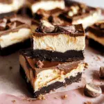 Chocolate Peanut Butter Pie Bars