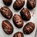 Chocolate Peppermint Madeleines