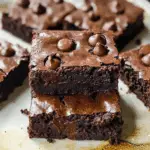 Christmas Black Bean Brownies