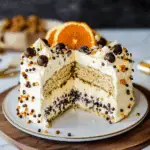 Christmas Cannoli Cake