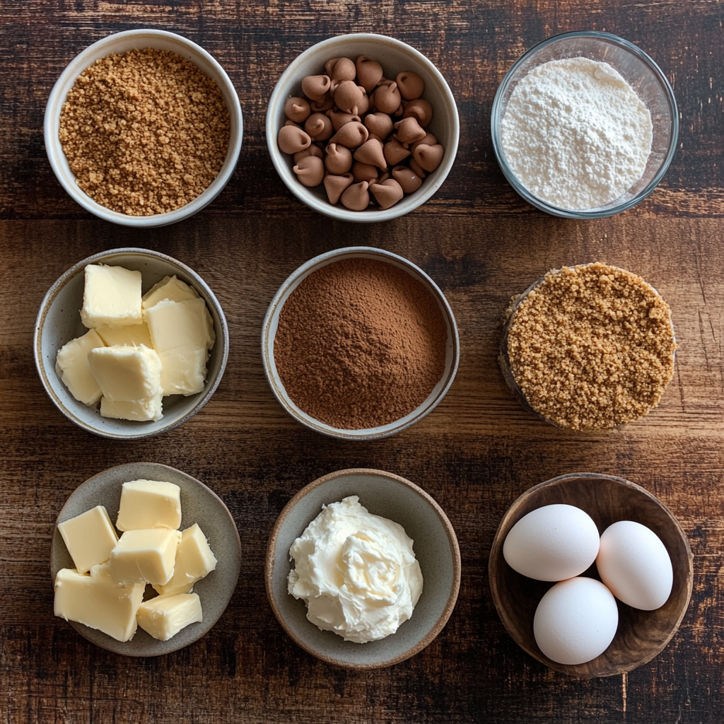 Christmas Chai-Spiced White Chocolate Cheesecake ingredients