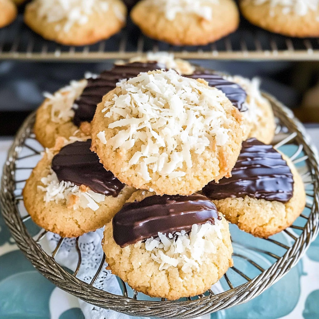 Christmas Coconut Cookies