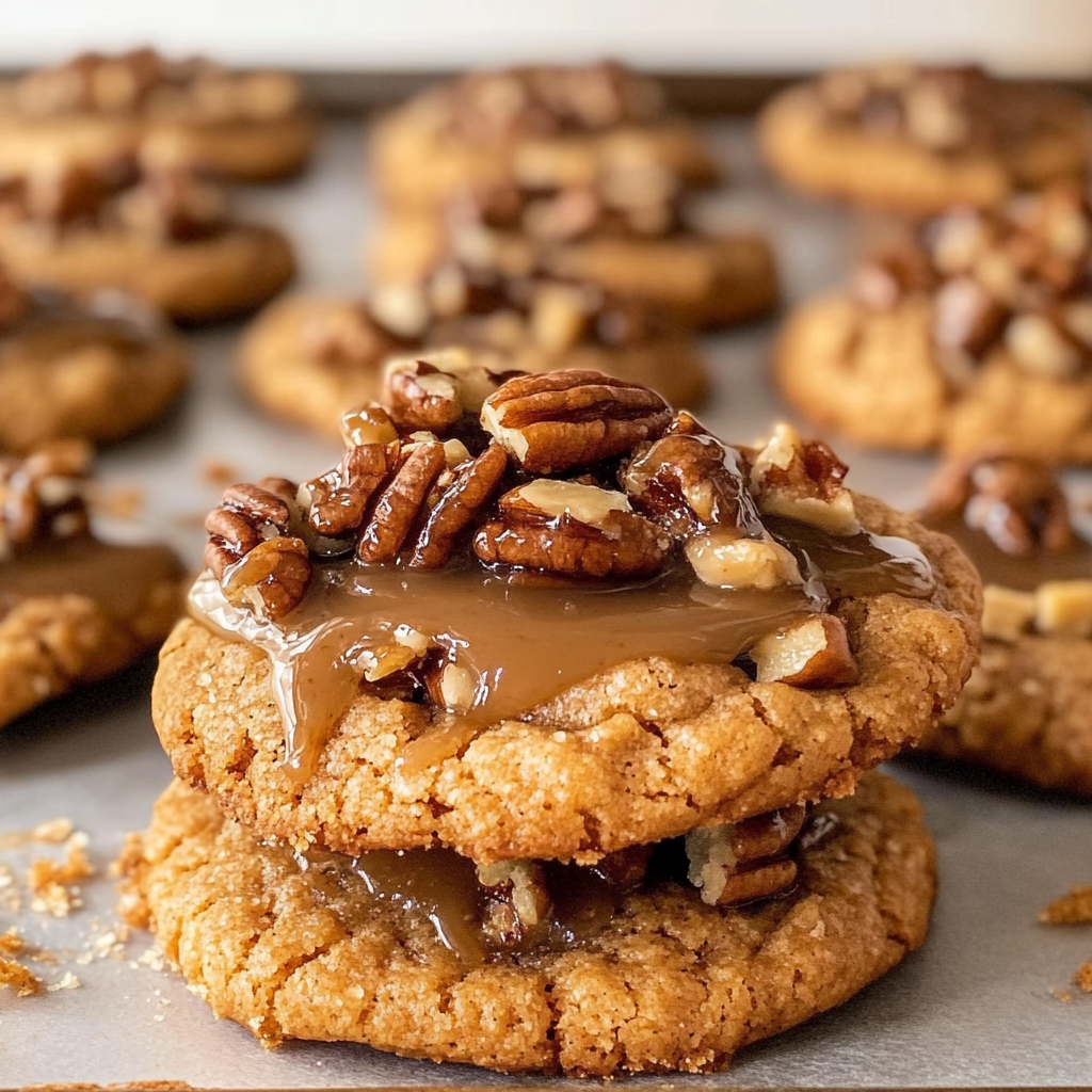 Christmas Gluten Free Pecan Pie Cookies