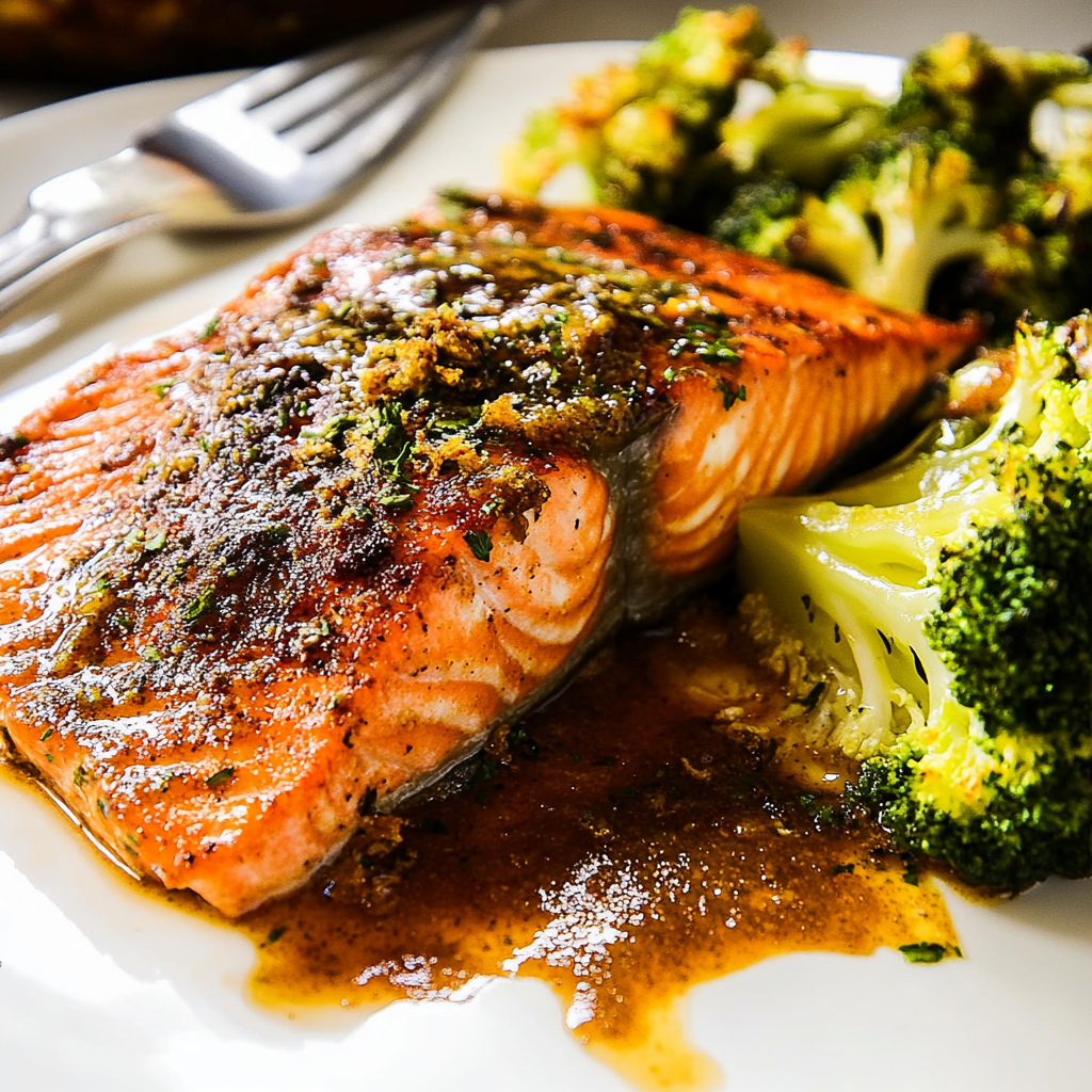 Christmas Oven Baked Salmon Steaks