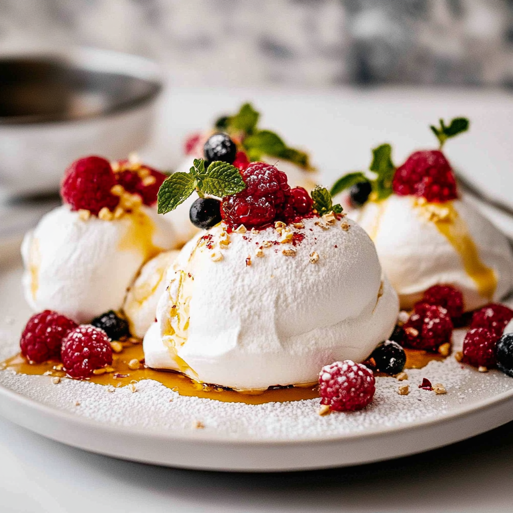Christmas Pavlova Bombs