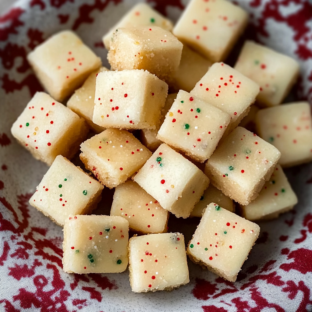 Christmas Shortbread Bites