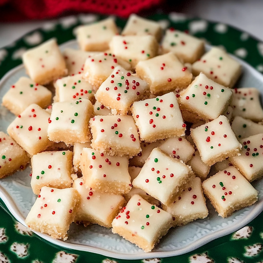 Christmas Shortbread Bites