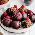 Christmas gluten & dairy free chocolate & date balls