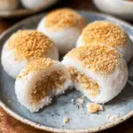 Coconut Peanut Mochi