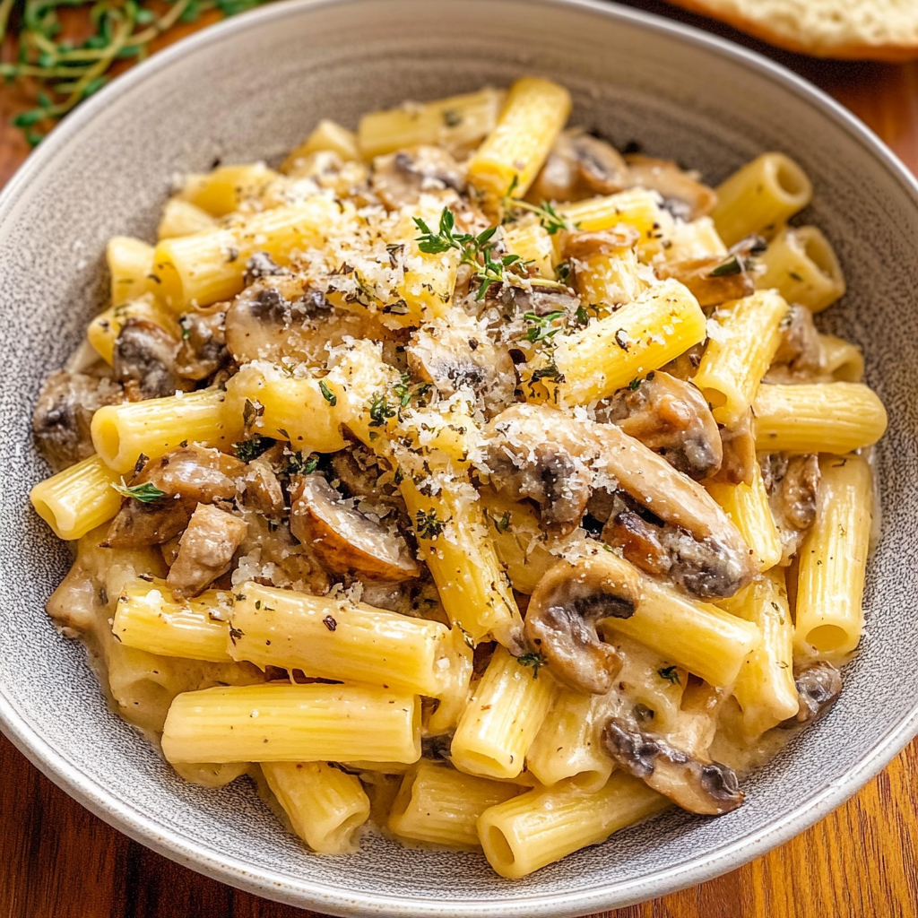 Creamy Mushroom Pasta