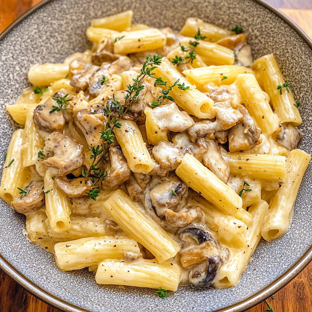 Creamy Mushroom Pasta