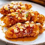 Crispy Hot Honey Feta Chicken