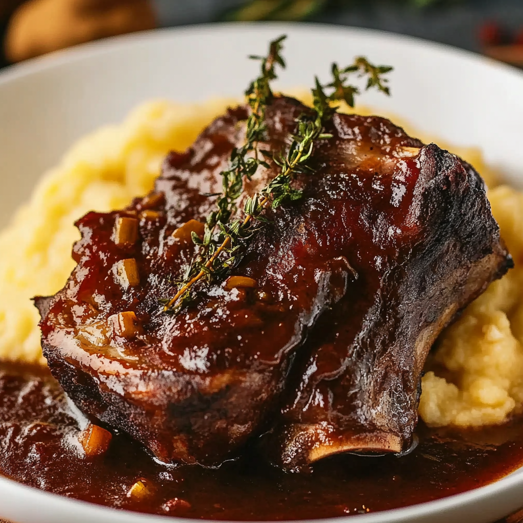 Festive Braised Lamb Shanks
