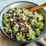 Festive Broccoli Cranberry Salad