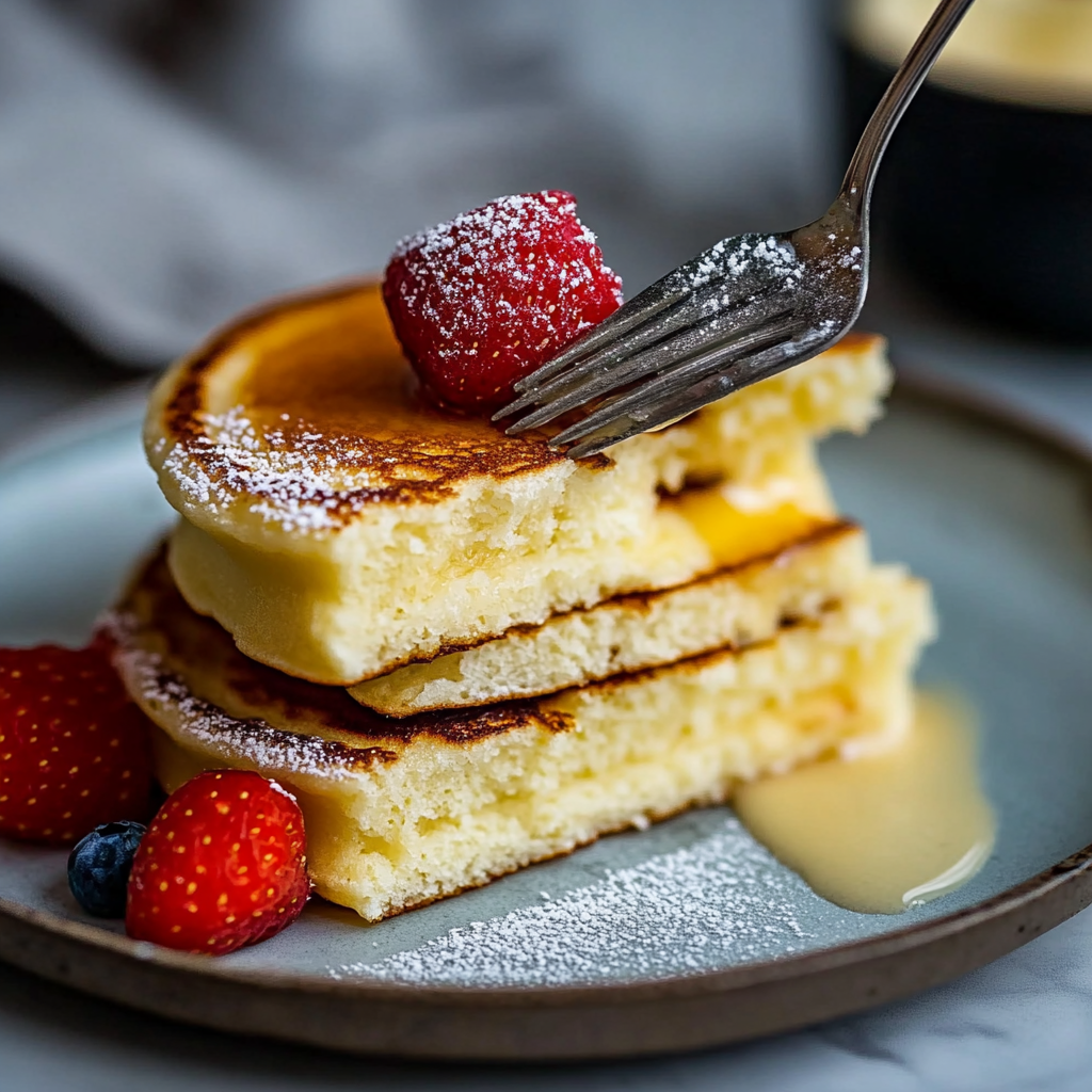 Fluffy Souffle Pancakes