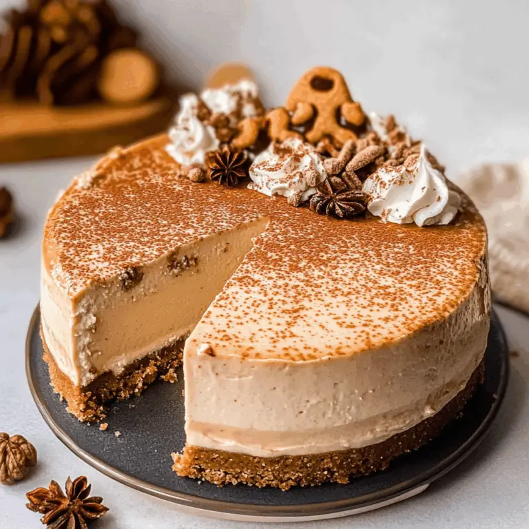 Gingerbread Cheesecake