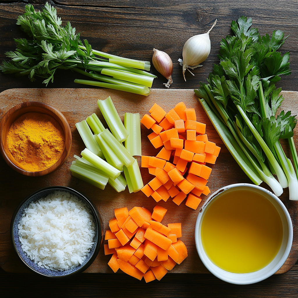 Golden Goddess Soup ingredients