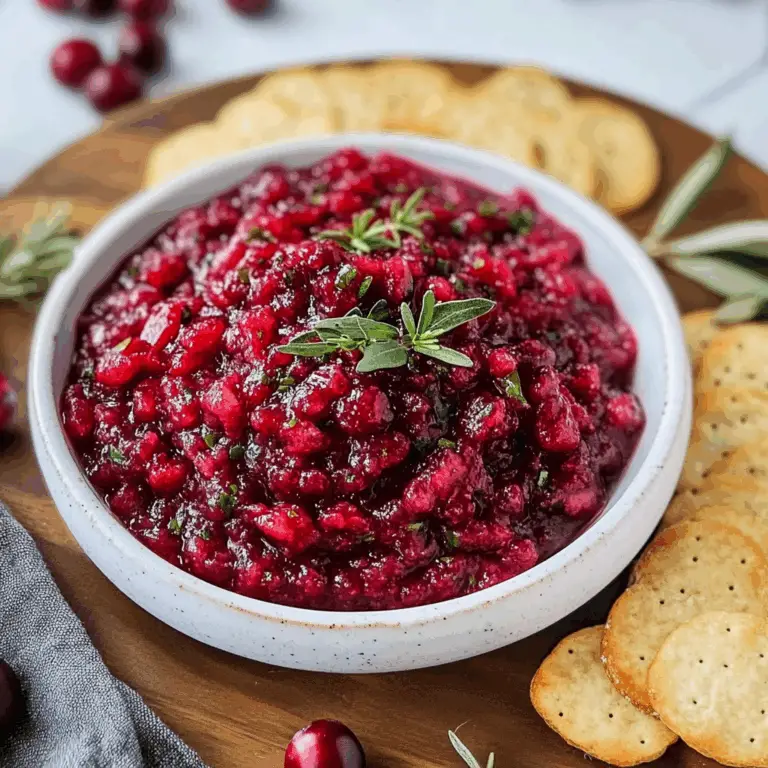 Holiday Gingery Cranberry Salsa