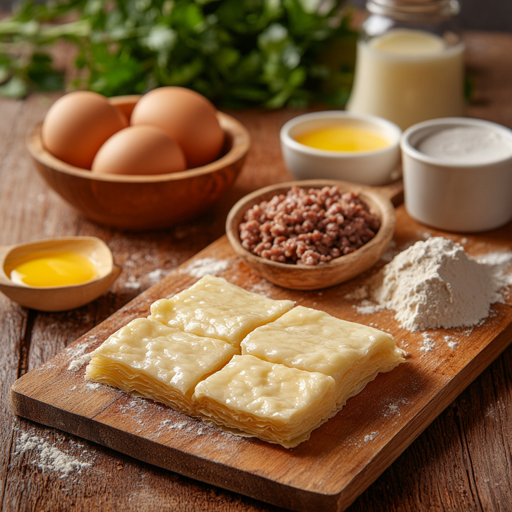 Holiday Sausage Rolls ingredients