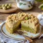 Italian Pistachio Crumb Cake