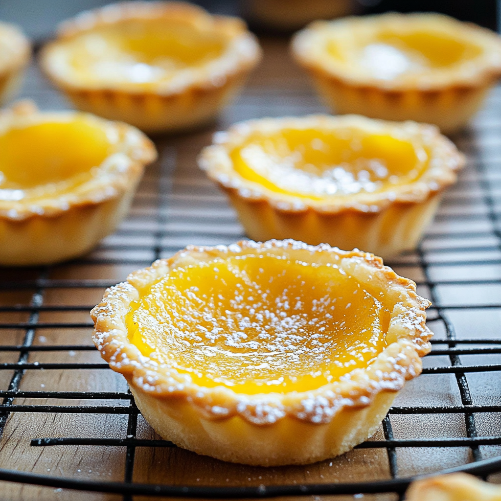 Lemon Butter Tarts for christmas