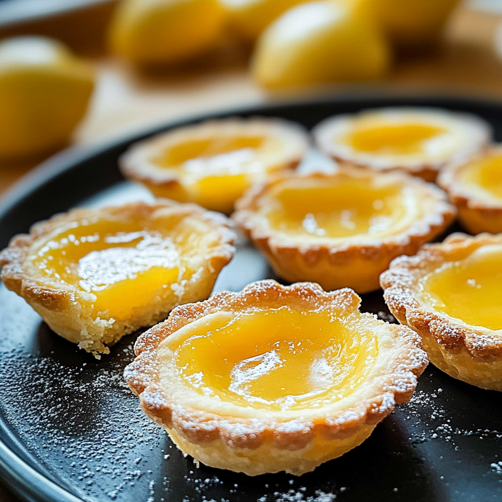 Lemon Butter Tarts for christmas