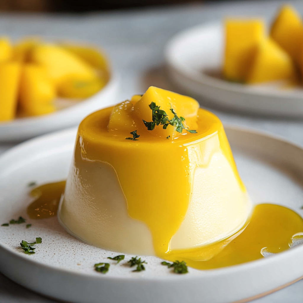 Mango Panna Cotta