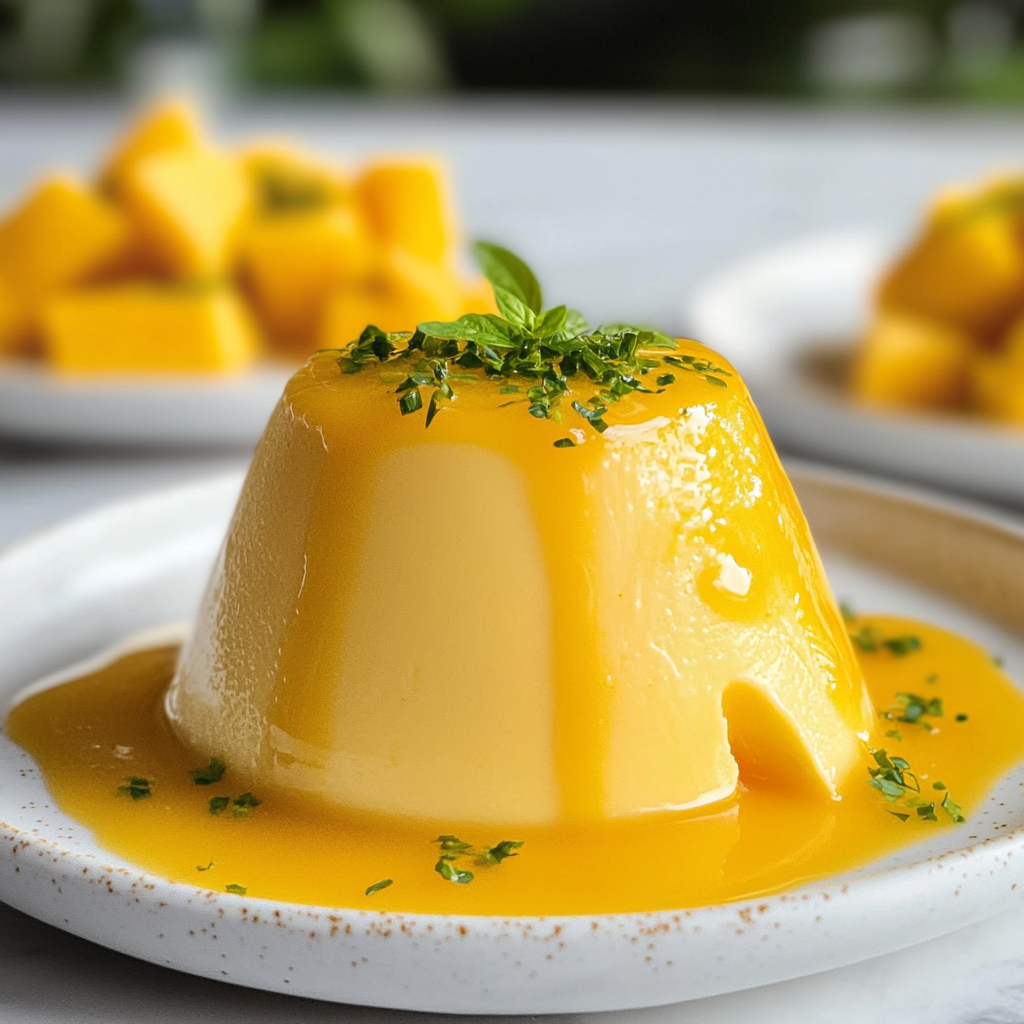Mango Panna Cotta