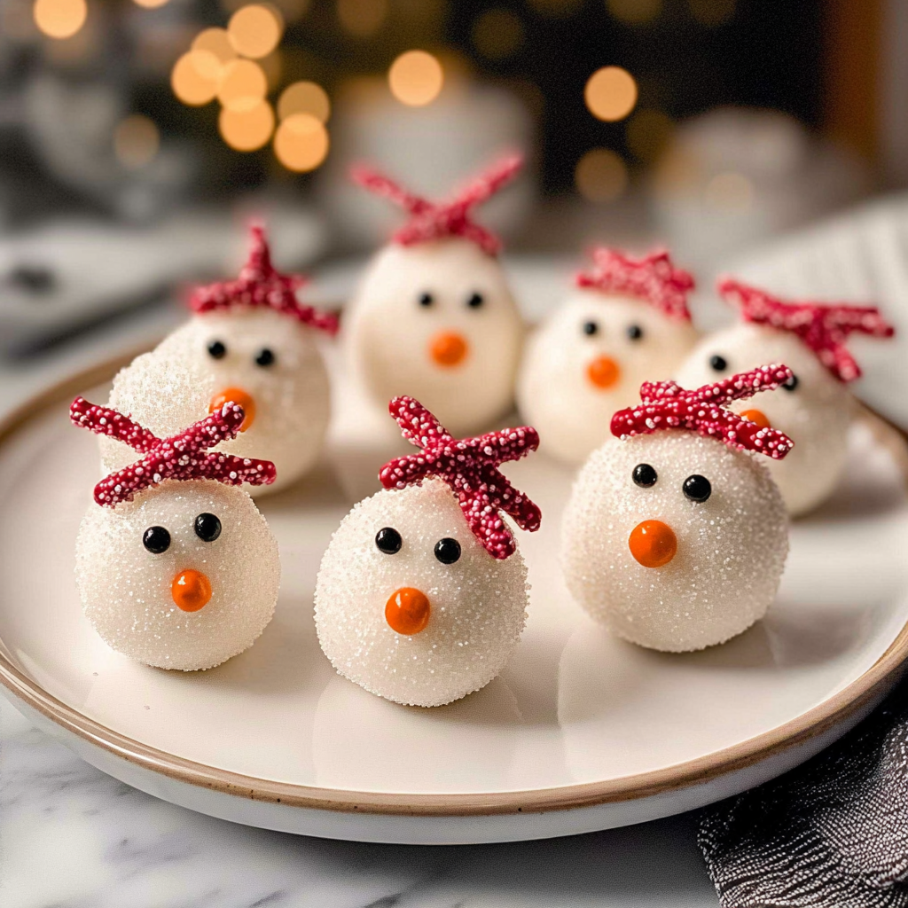 Snowman Truffles