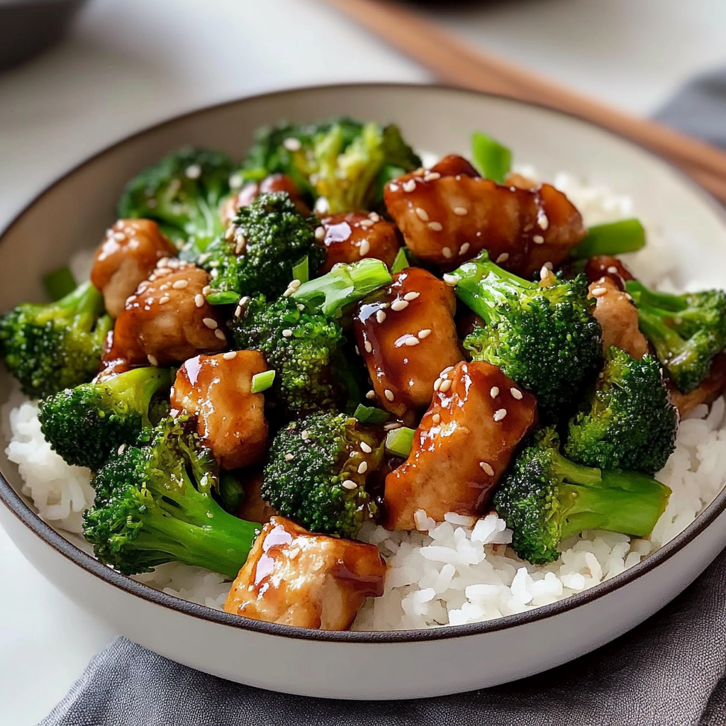 Teriyaki Chicken Broccoli Stir Fry