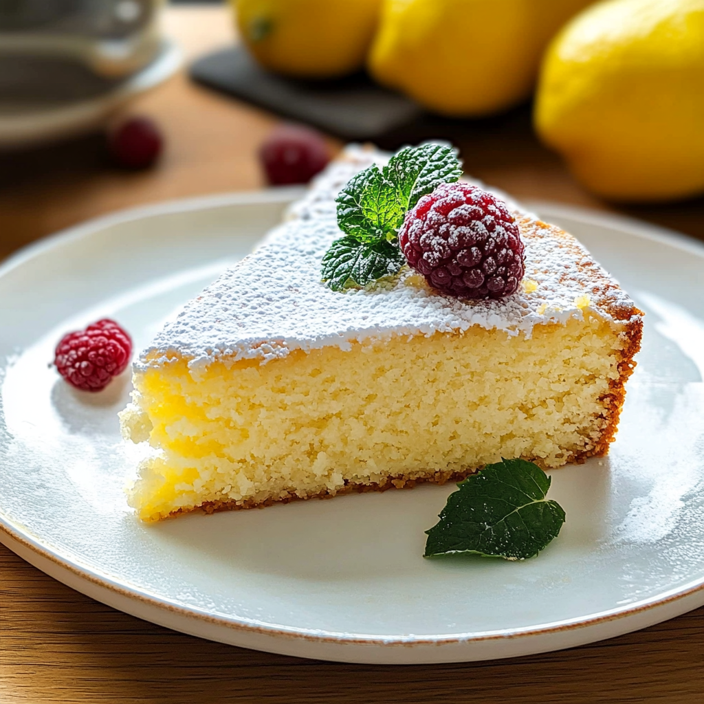 Italian Lemon Ricotta Cake